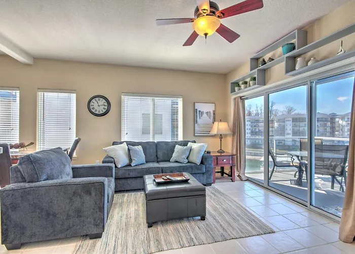 Lakefront Ozark Condo With Views And Boat Slip!